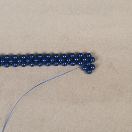 Annelida bracelet right angle weave